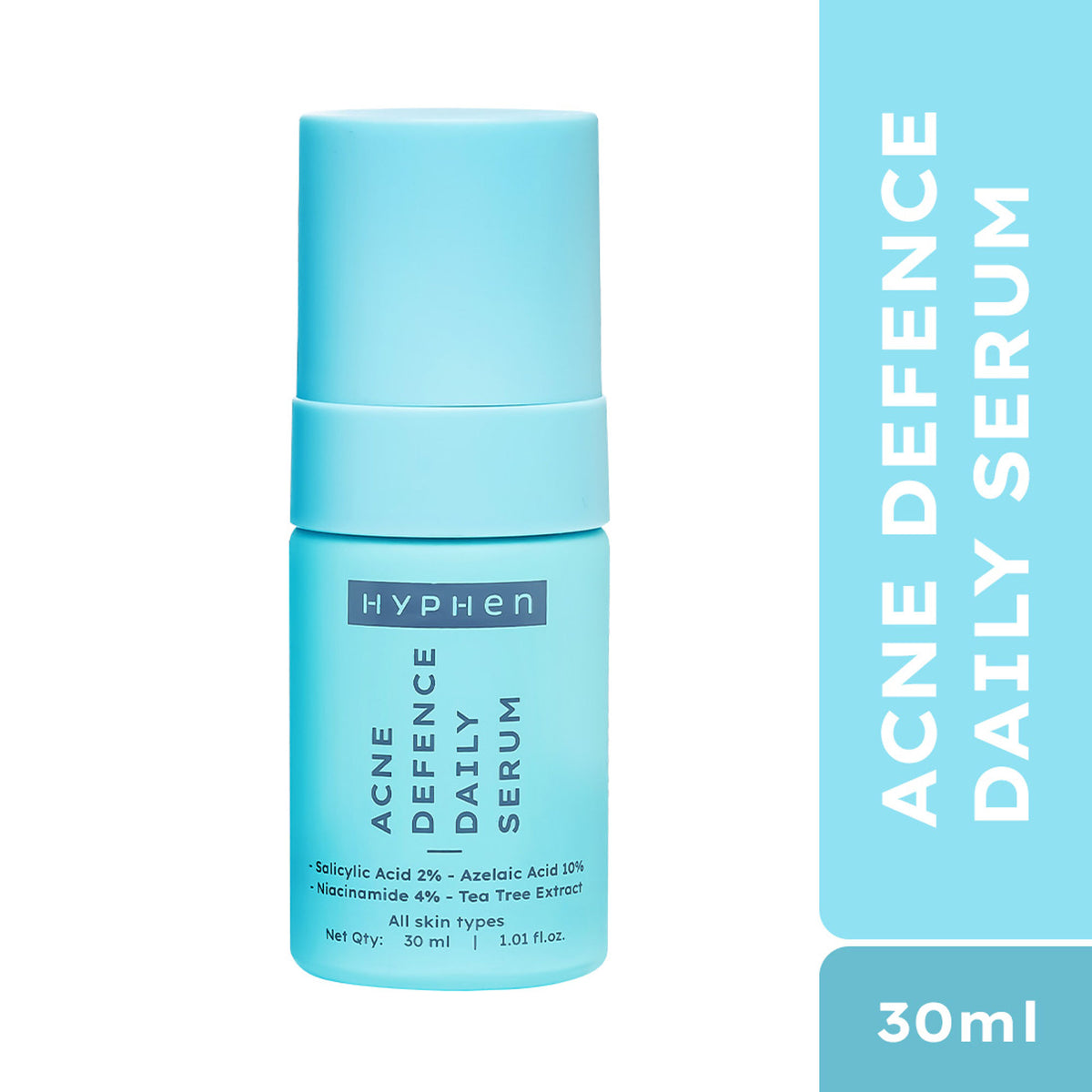 Hyphen Anti Acne face serum with azelaic acid, salicylic acid, and tea tree extract for fading acne marks and clearer skin