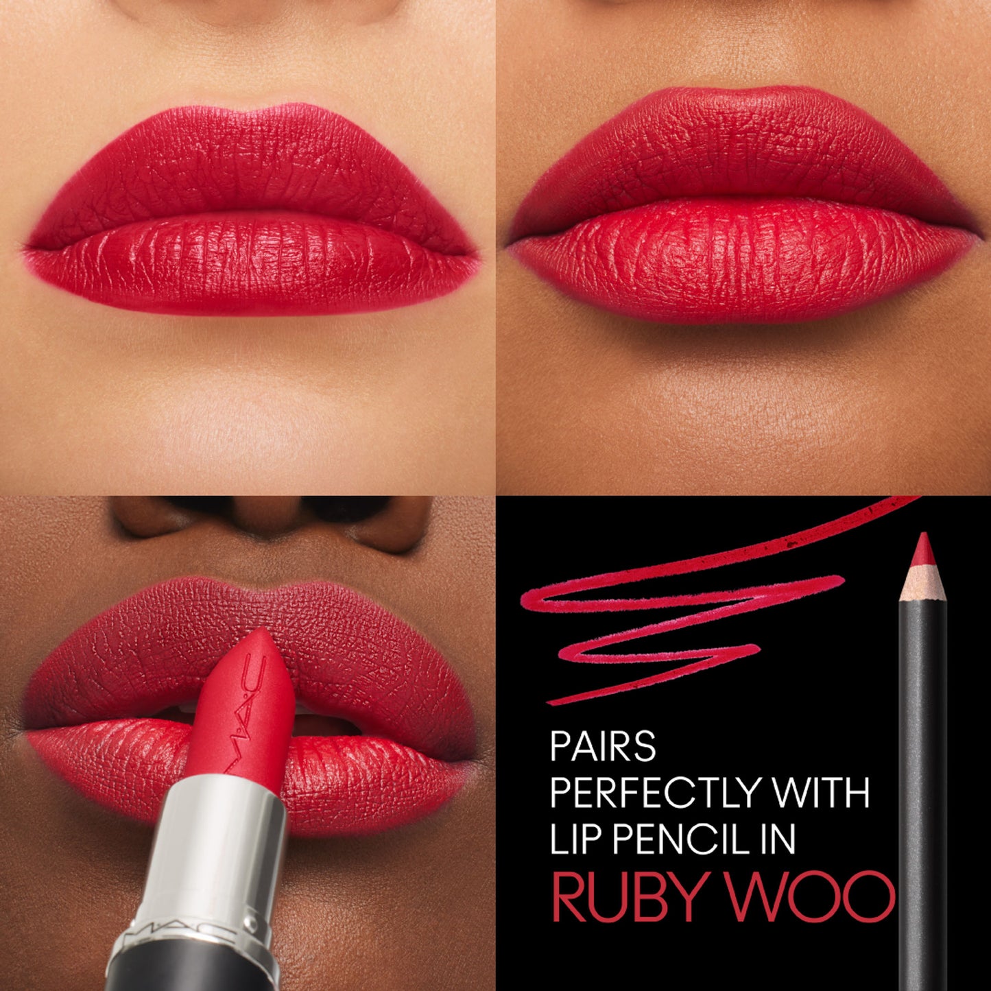 M.A.C MACximal Matte Lipstick - Ruby Woo