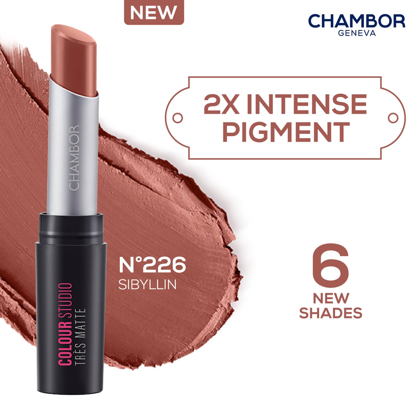 Chambor Tres Matte Lipstick - Sibyllin