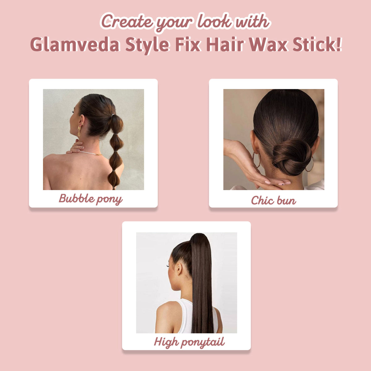 Glamveda Style Fix Hair Wax Stick