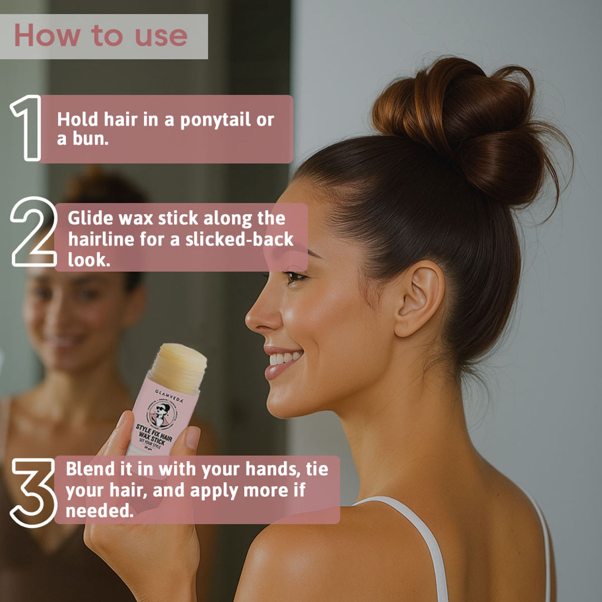 Glamveda Style Fix Hair Wax Stick