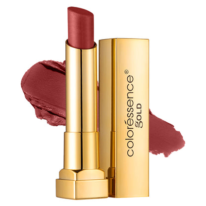 Coloressence Pure Matte Lipstick, Long Lasting, Highly Pigmented, Creamy Matte Finish - Burnt Sienna