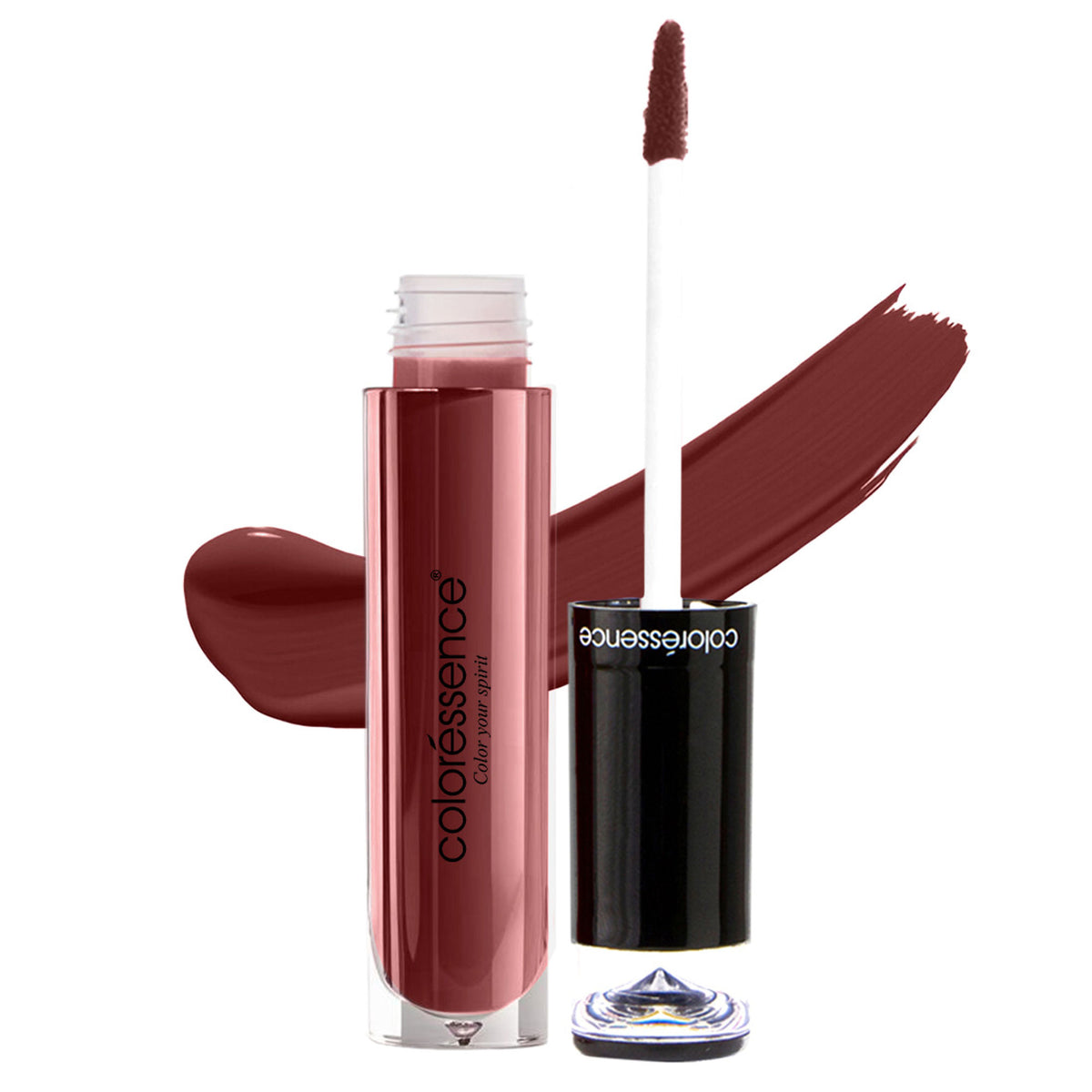 Coloressence Lipstay Liquid Lipstick, Transferproof, Waterproof, Long-Lasting Matte Finish - Mocha