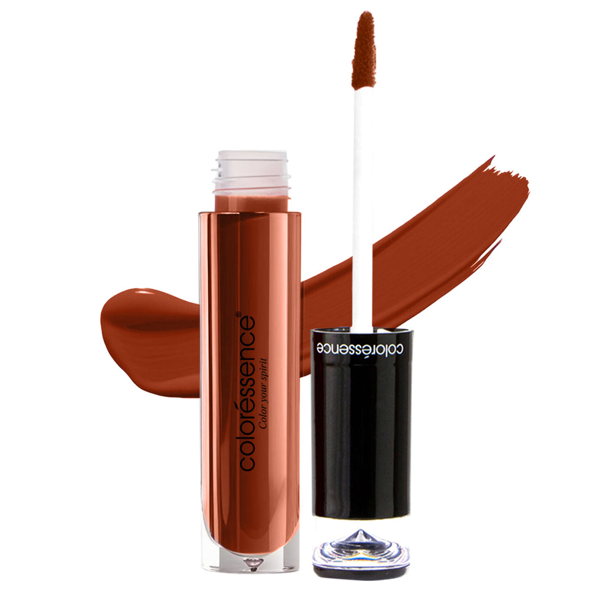 Coloressence Lipstay Liquid Lipstick, Transferproof, Waterproof, Long-Lasting Matte Finish - Terracotta
