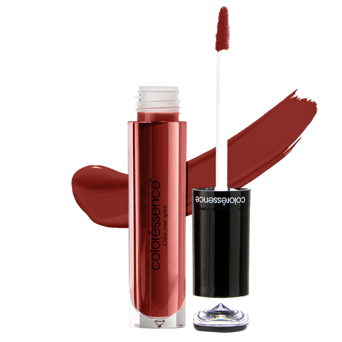 Coloressence Lipstay Liquid Lipstick, Transferproof, Waterproof, Long-Lasting Matte Finish - Nutty Brown