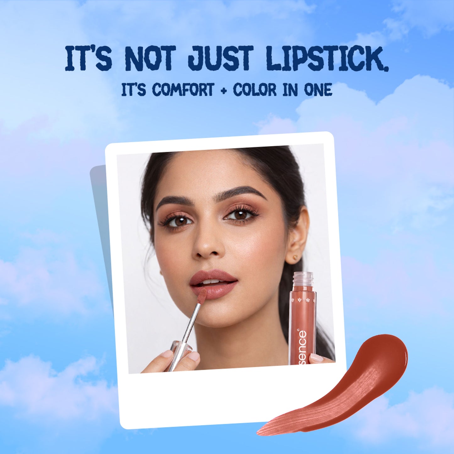 Coloressence Cloud Kiss Liquid Lipstick, Weightless, Long Lasting, Non-Transfer Matte - Flirt On