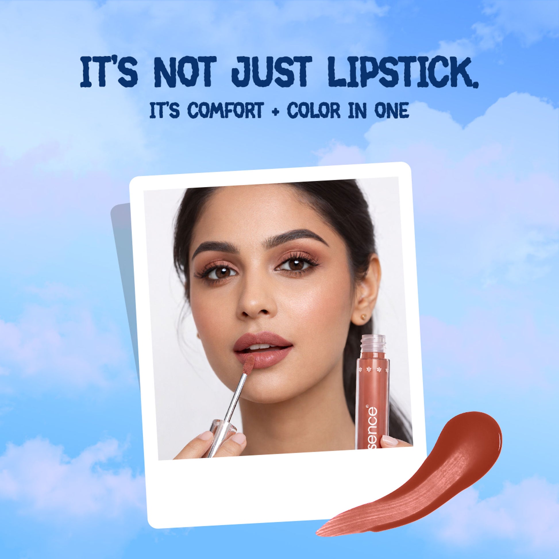 Coloressence Cloud Kiss Liquid Lipstick, Weightless, Long Lasting, Non-Transfer Matte - Flirt On