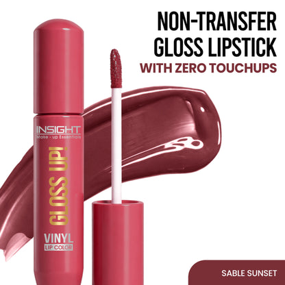 Insight Cosmetics Gloss Up Vinyl Lip Color - Sable Sunset
