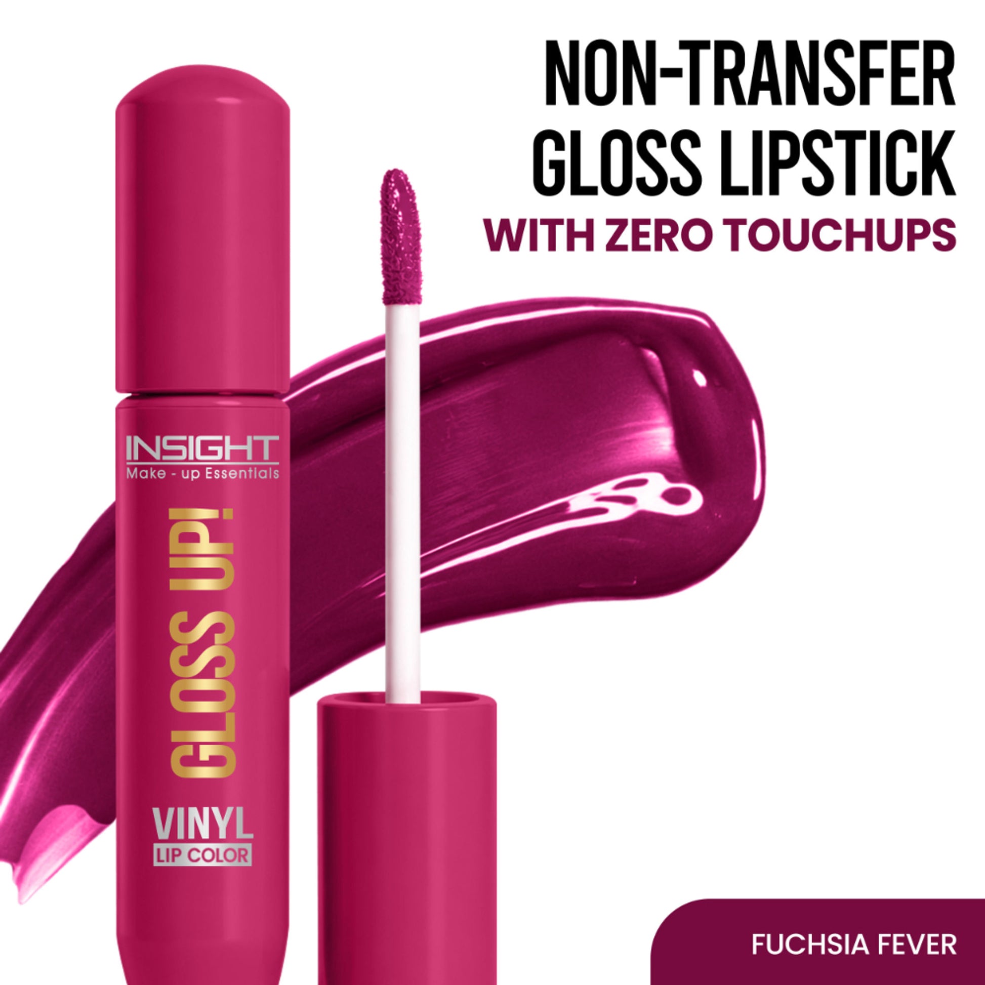 Insight Cosmetics Gloss Up Vinyl Lip Color - Fuchsia Fever