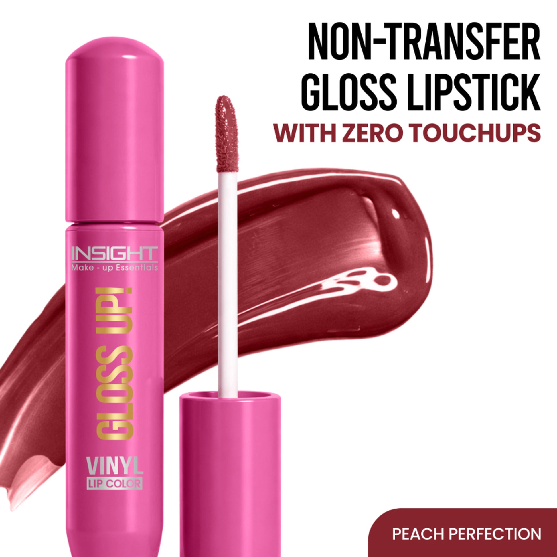 Insight Cosmetics Gloss Up Vinyl Lip Color - Peach Perfection