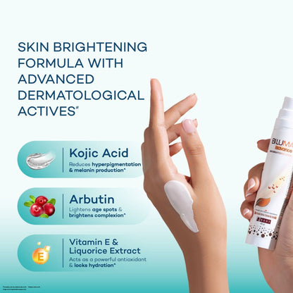 Biluma Skin Brightening Lotion, Vitamin E, Fades Fine Lines & Wrinkles, for Glowing Skin