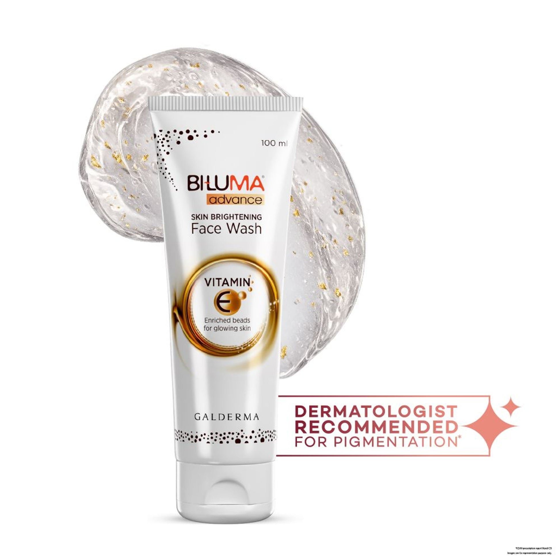 Biluma Face Wash, Vitamin E, Brightens, Protects Against Pimples & Blemishes
