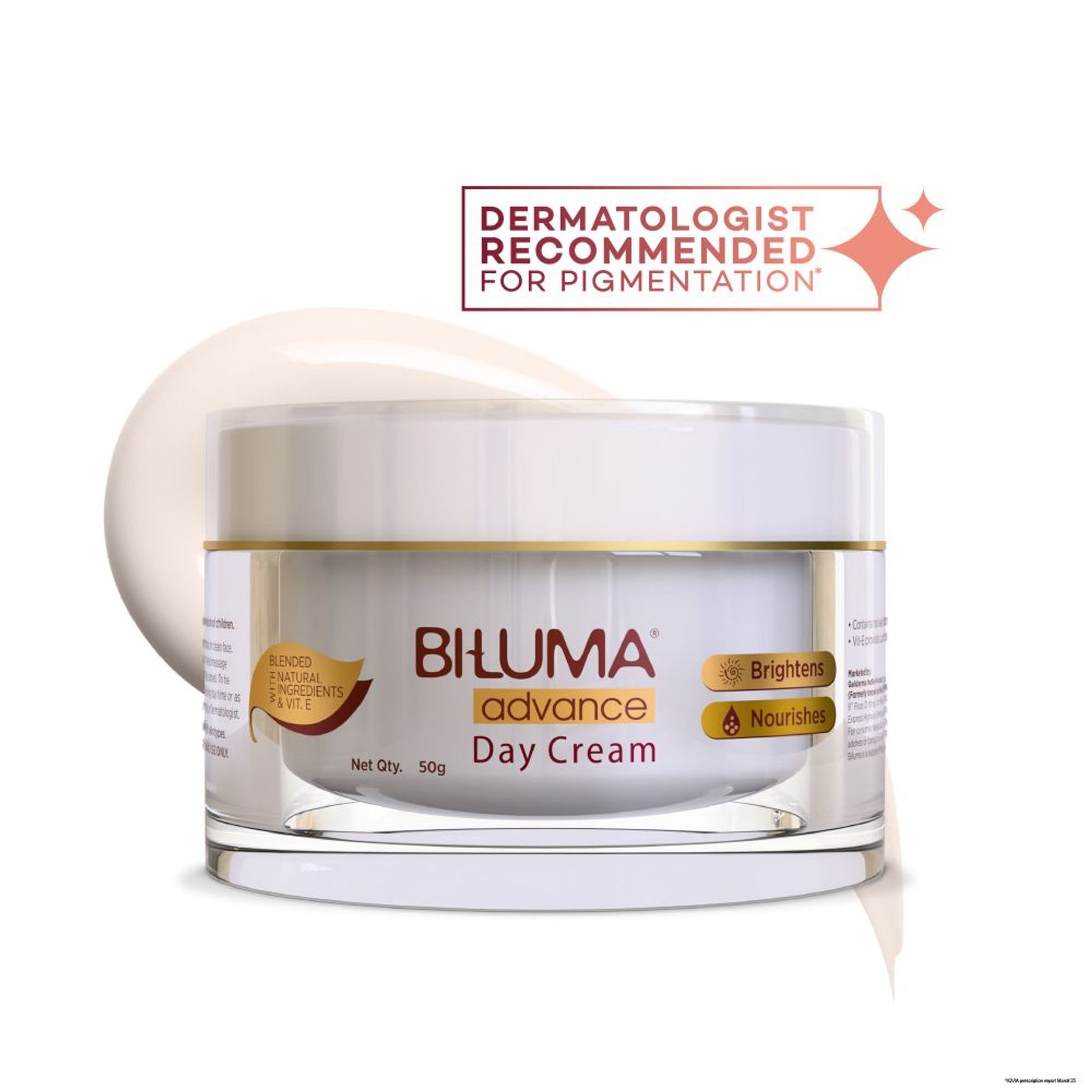 Biluma Day Cream, Vitamin E, Helps Get Bright & Even Toned Skin, for Glowing Skin