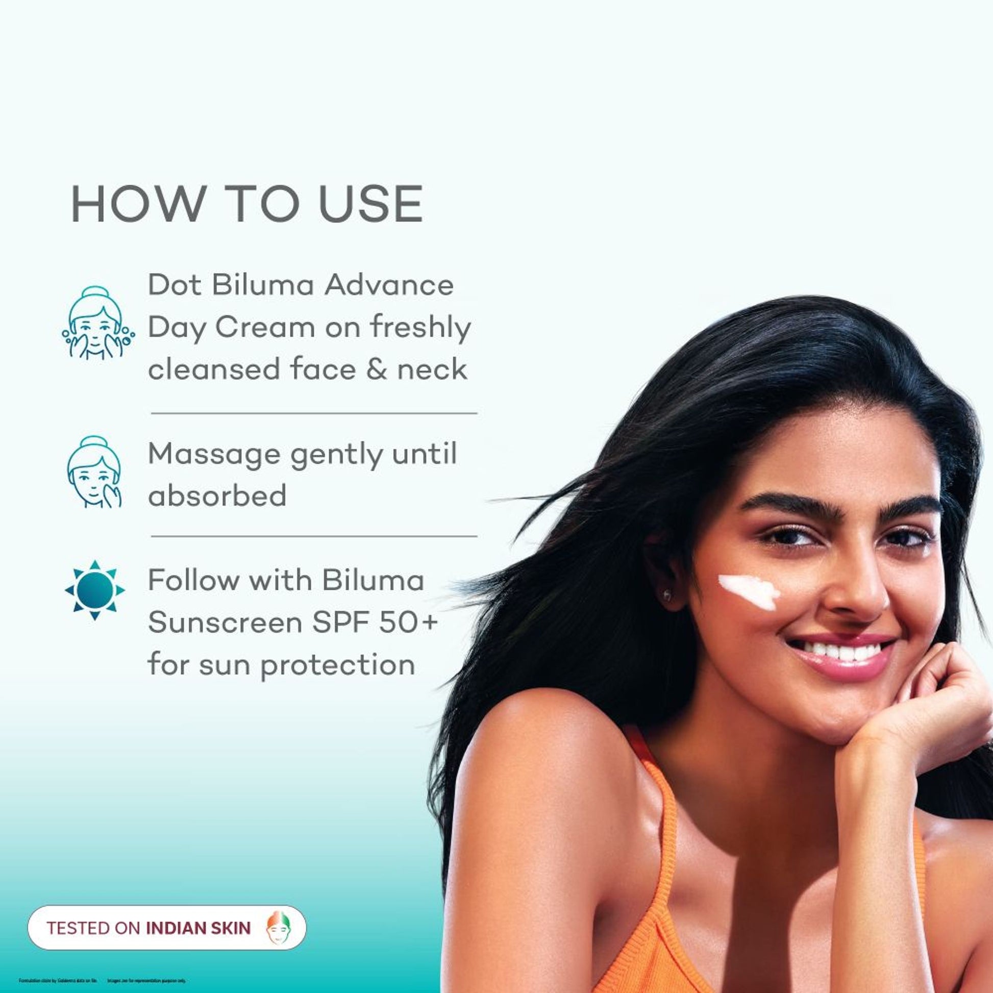 Biluma Day Cream, Vitamin E, Helps Get Bright & Even Toned Skin, for Glowing Skin