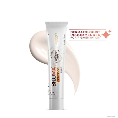 Biluma Cream for Sensitive Areas, Bright & Even Toned Skin, Non Irritant & Soothing
