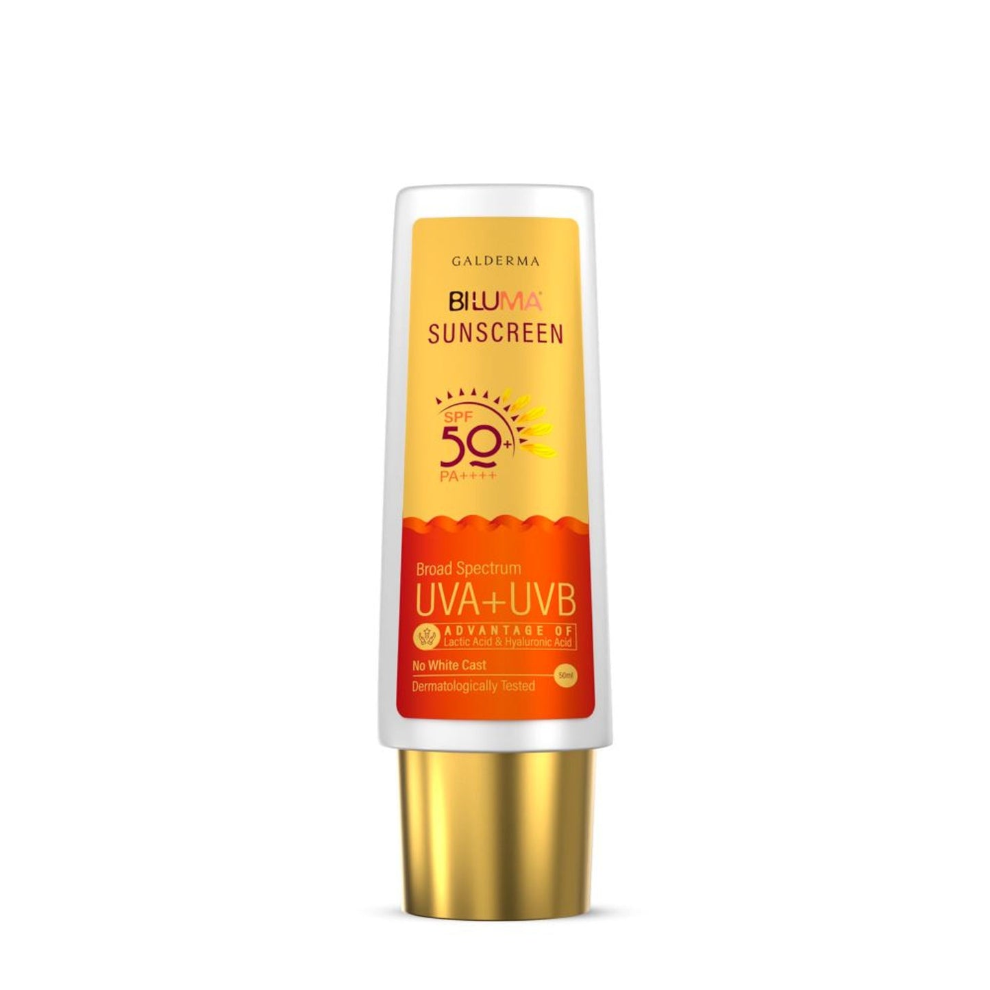 Biluma Sunscreen SPF50+, Reduces Dark Spot & Evens Skin Tone, Non Greasy, Non Sticky
