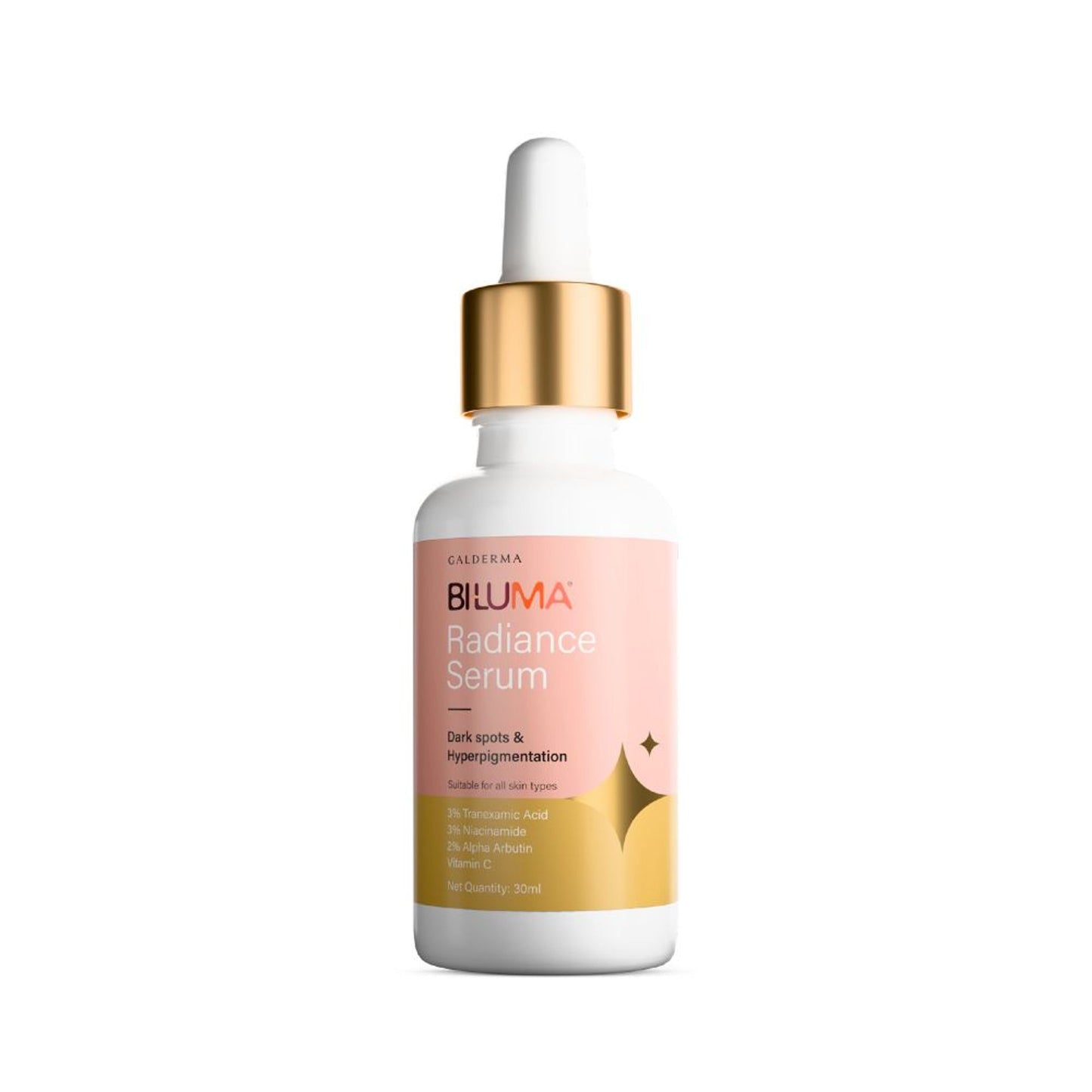 Biluma Radiance Serum with Niacinamide & Vitamin C, Reduces Pigmentation & Evens Skin Tone