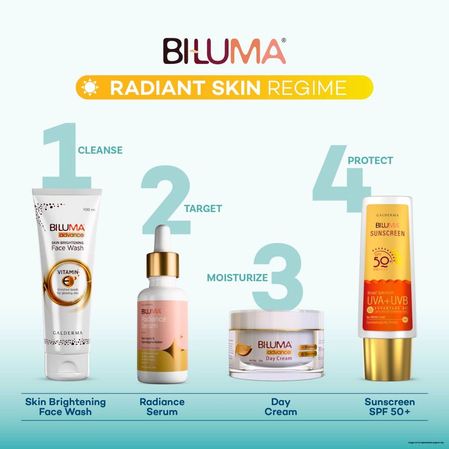Biluma Radiance Serum with Niacinamide & Vitamin C, Reduces Pigmentation & Evens Skin Tone
