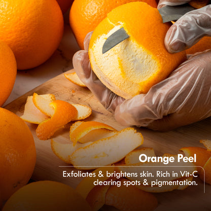 Nat Habit Fresh Exfoliating Orange & Soothing Sandalwood Soaps