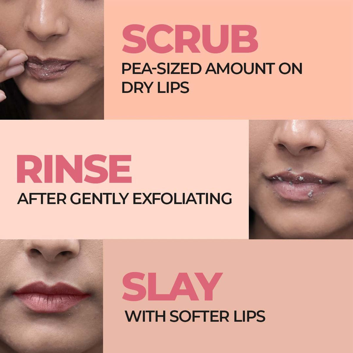 Sanfe Lip Buff Gel, Dead & Dark Skin Removal Lip Scrub, Lip Balm For Pigmented Lips