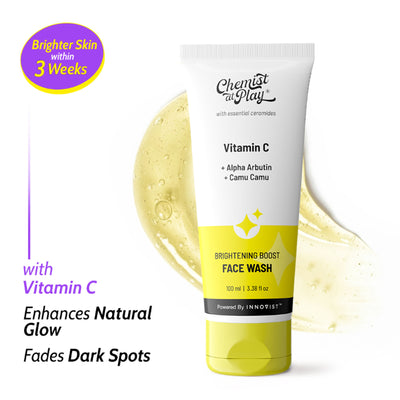 Chemist at Play Vitamin C Brightening Face Wash Face Cleanser for Oily&Dry Skin