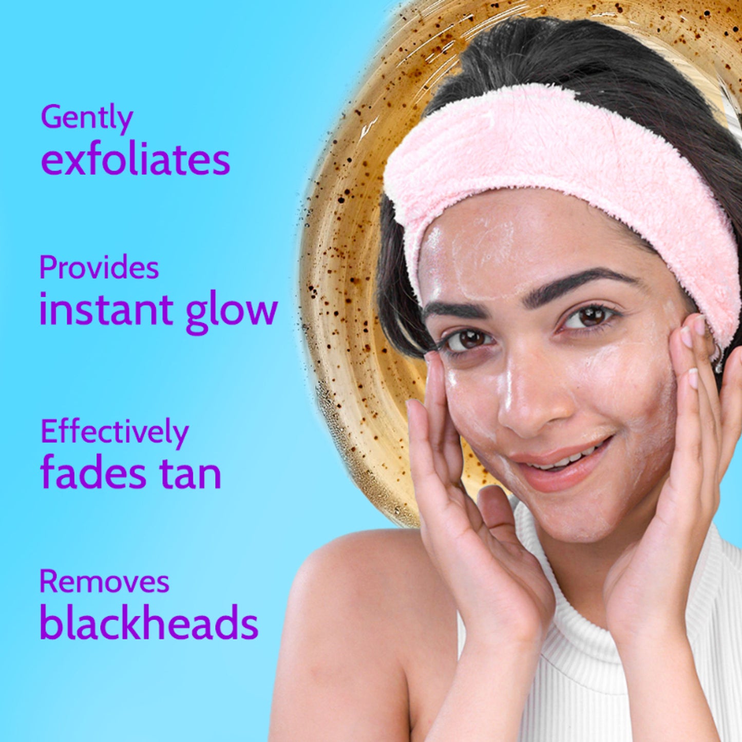 Chemist At Play 3% AHA Gentle Exfoliating Face Scrub For Dead Skin & Blackheads