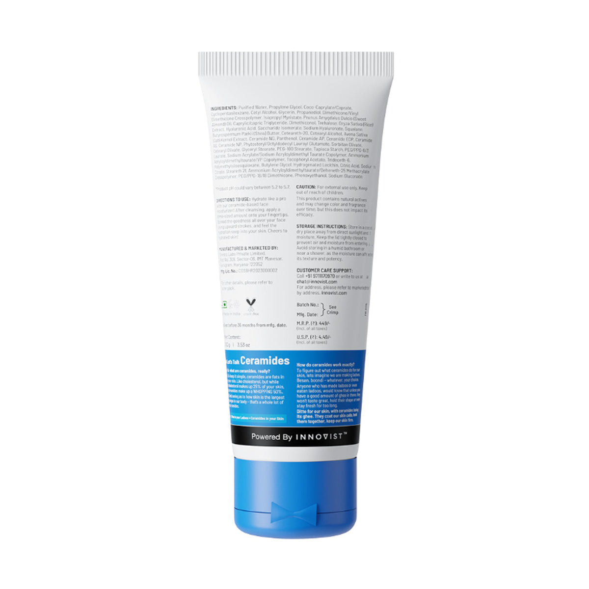 Chemist at Play intensely hydrating face moisturizer in a jar, designed to hydrate dry skin for up to 24 hours