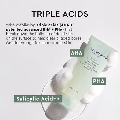 The Face Shop Tea Tree Gel Cleanser - Korean Face Wash
