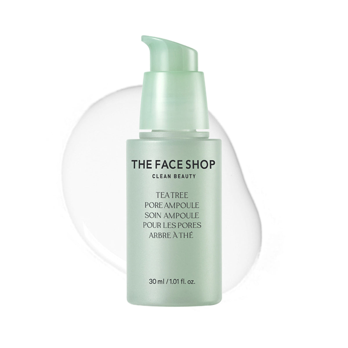 The Face Shop Tea Tree Pore Korean Ampoule Serum with AHA, Salicylic Acid (BHA) & PHA for Acne