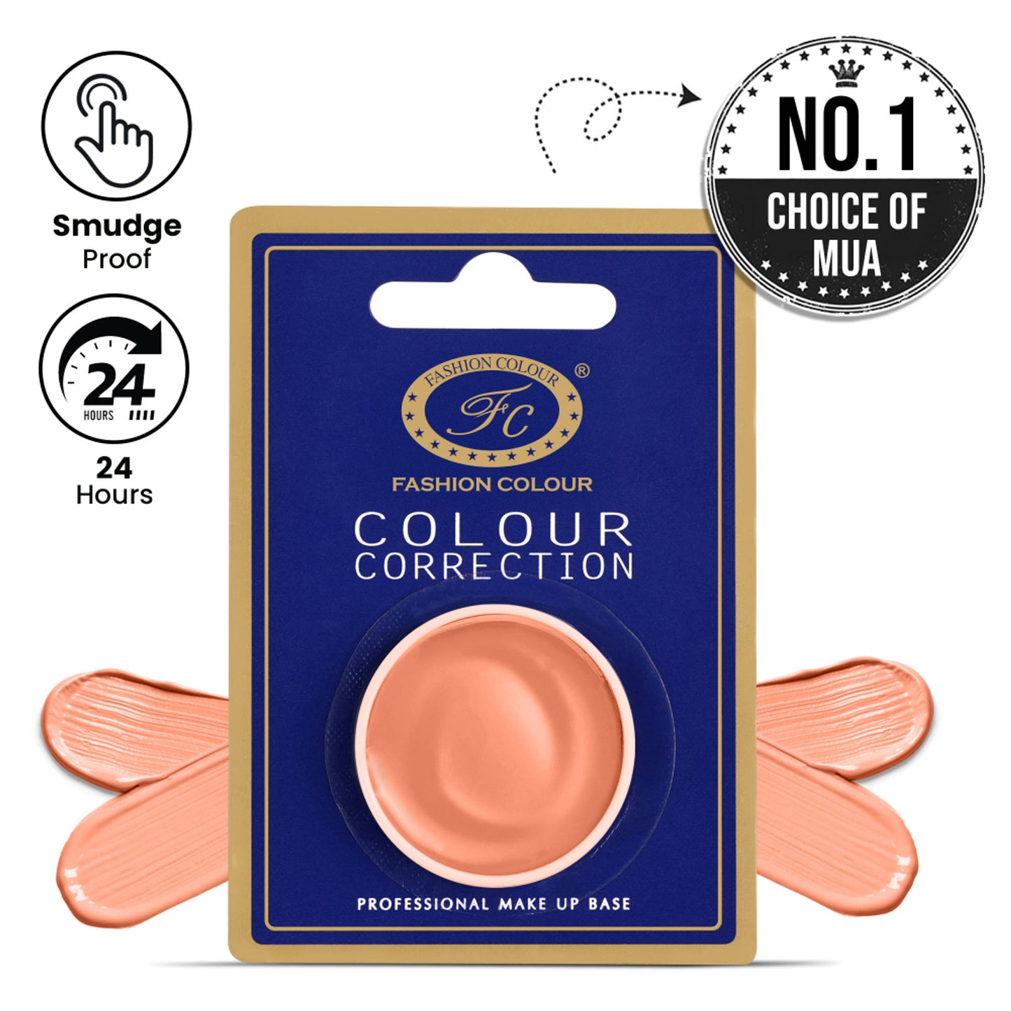 FASHION COLOUR Colour Correction Makeup Base Single Packing - 626A