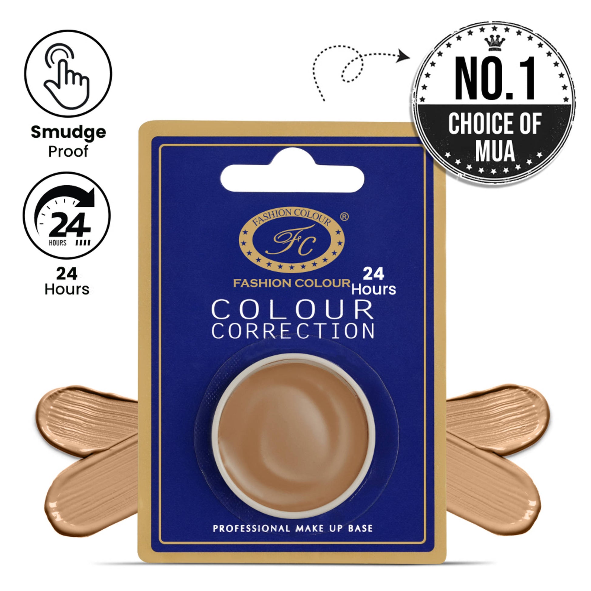 FASHION COLOUR Colour Correction Makeup Base Single Packing - 626C