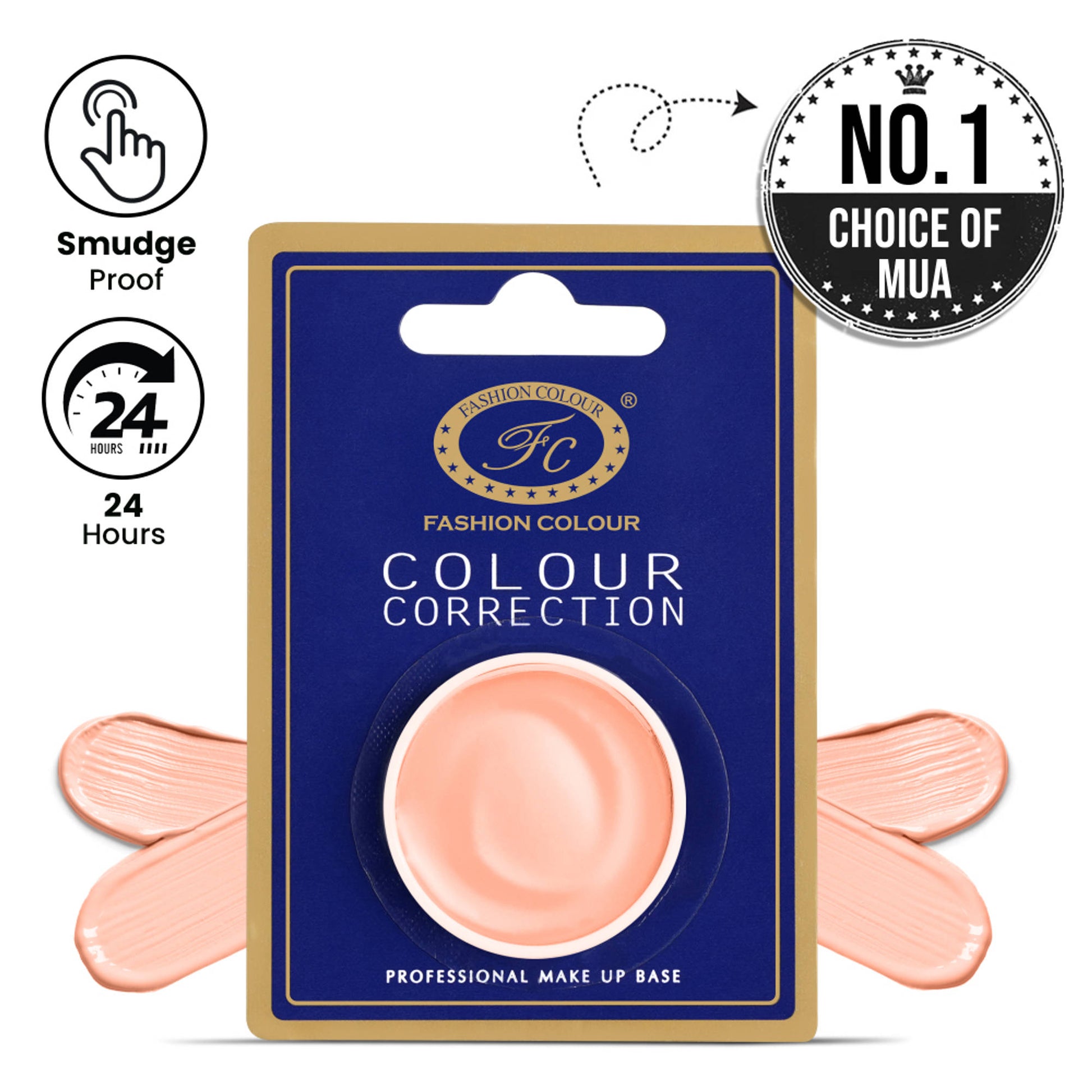 FASHION COLOUR Colour Correction Makeup Base Single Packing - 72