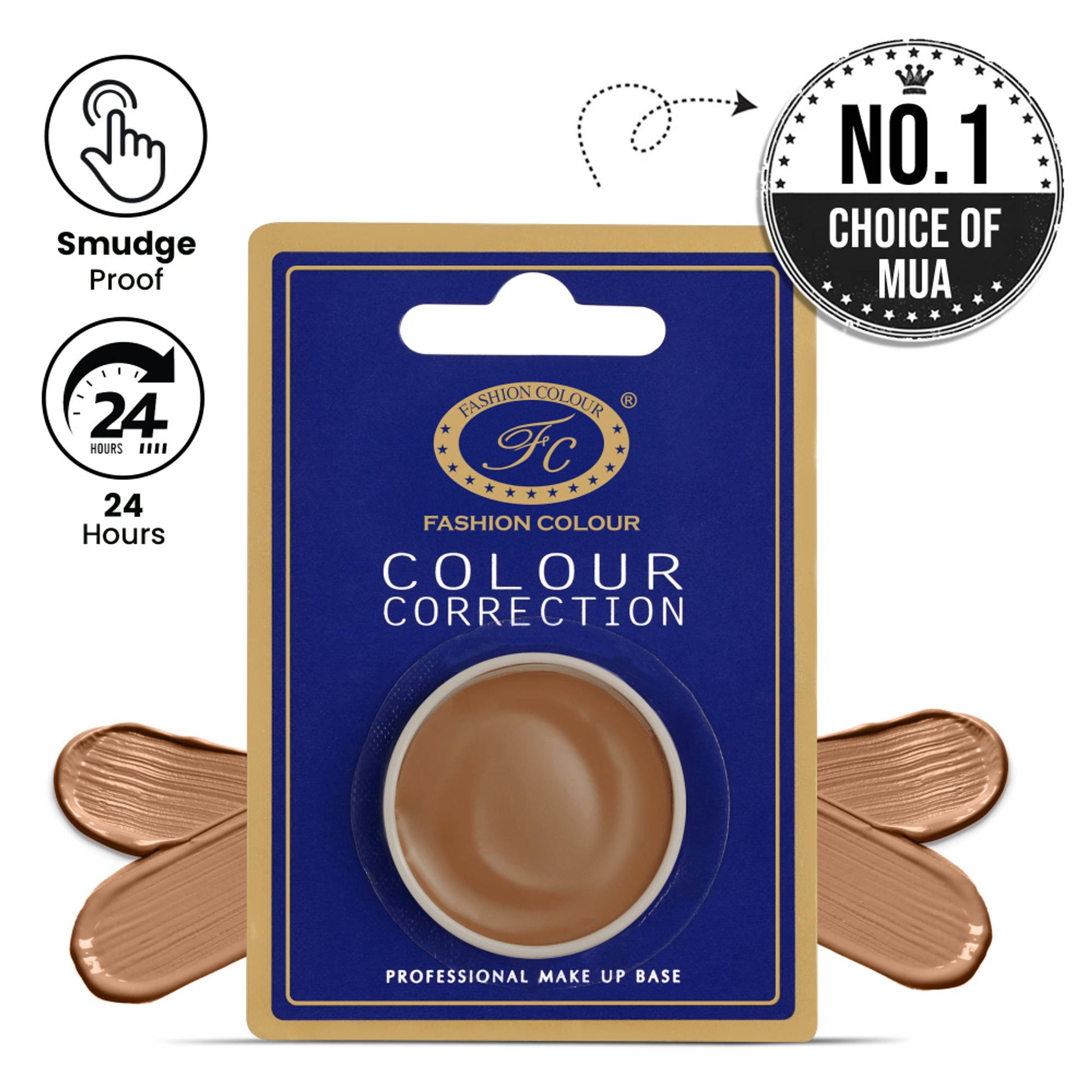 FASHION COLOUR Colour Correction Makeup Base Single Packing - S26