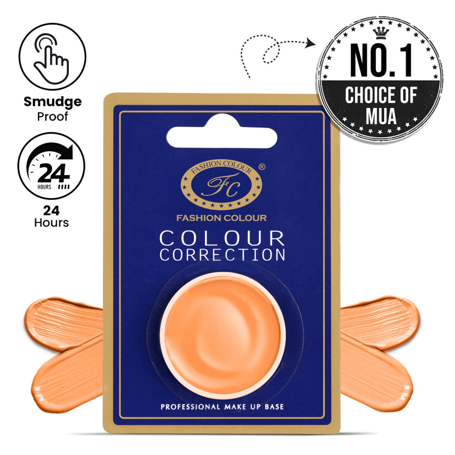 FASHION COLOUR Colour Correction Makeup Base Single Packing - 303