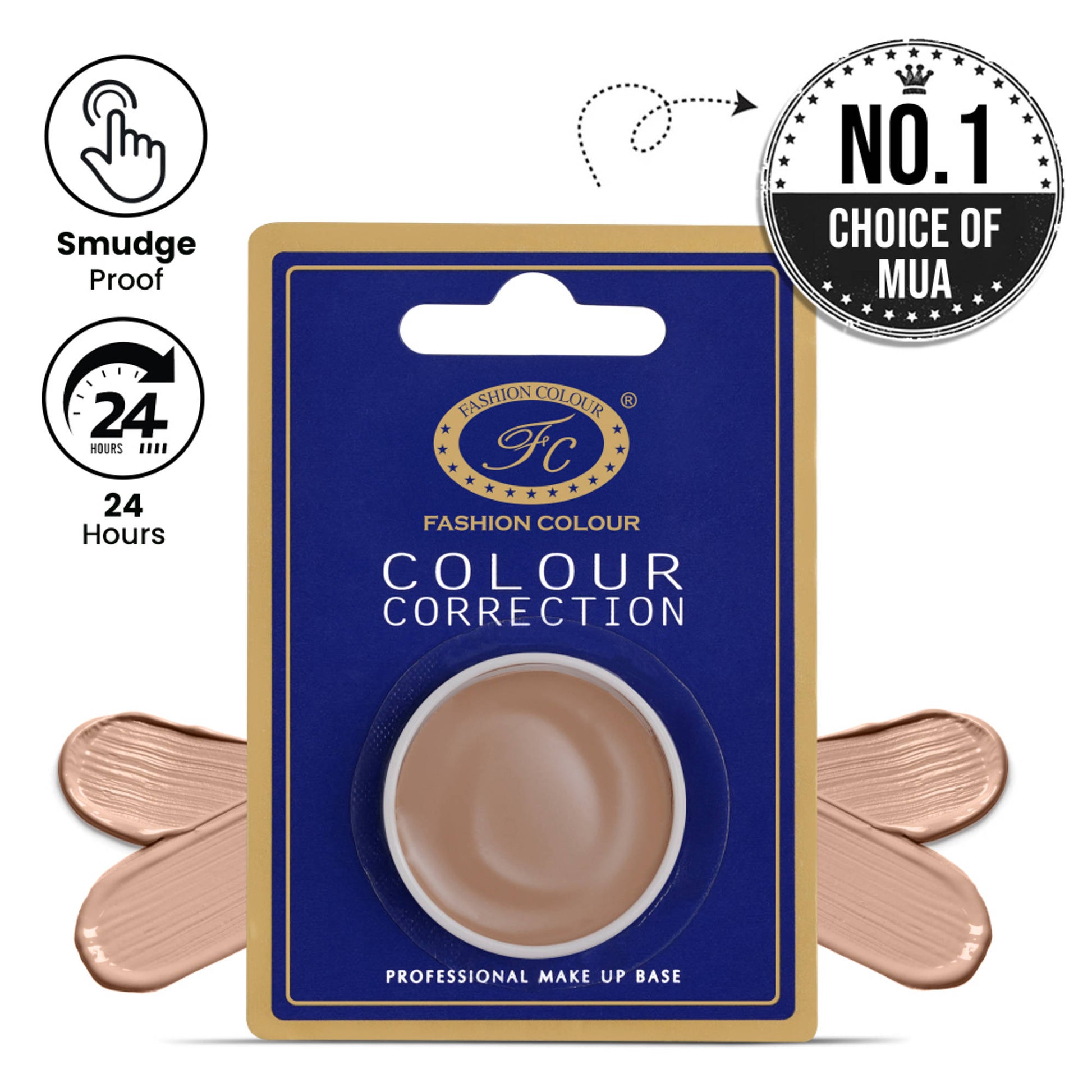 FASHION COLOUR Colour Correction Makeup Base Single Packing - G165