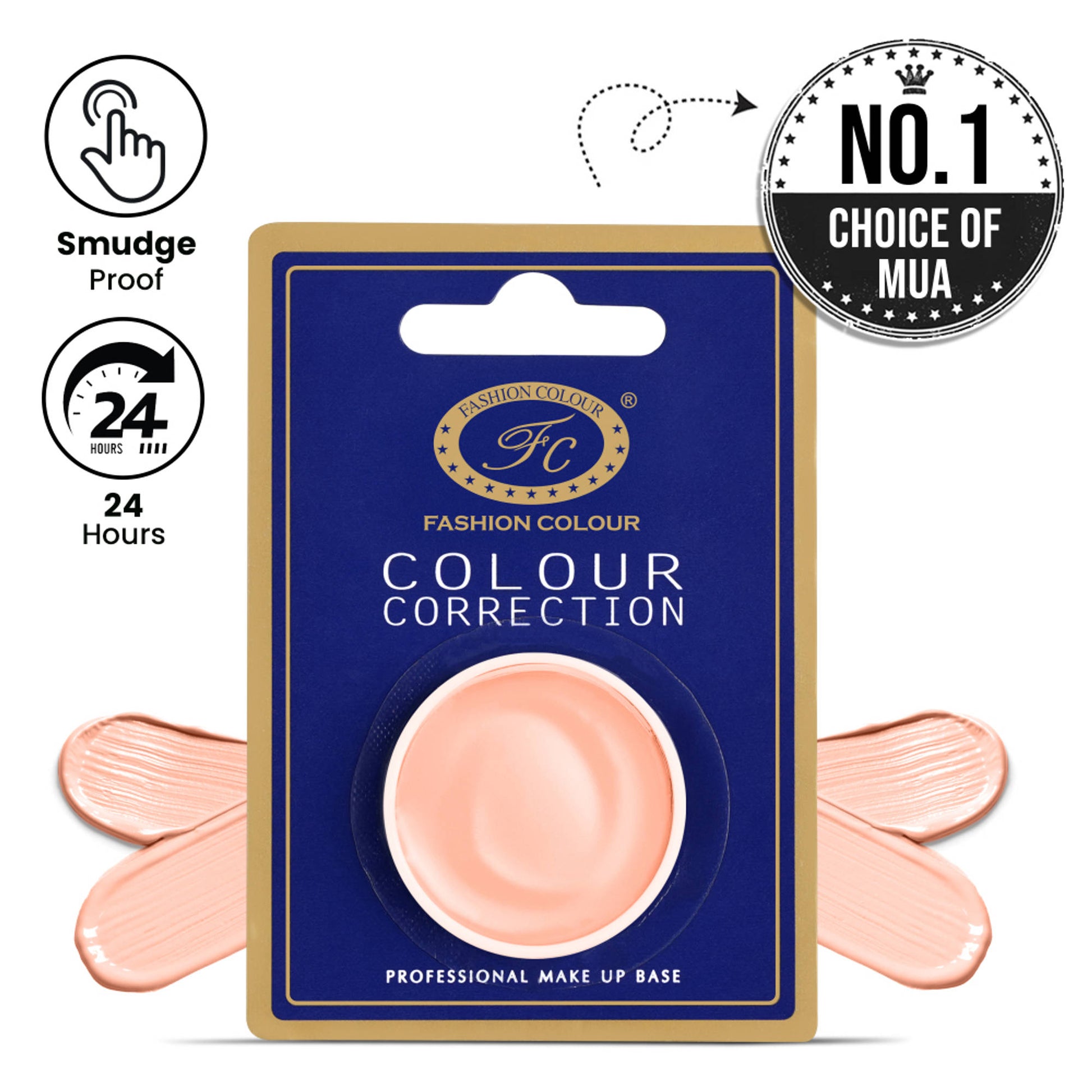 FASHION COLOUR Colour Correction Makeup Base Single Packing - 2W