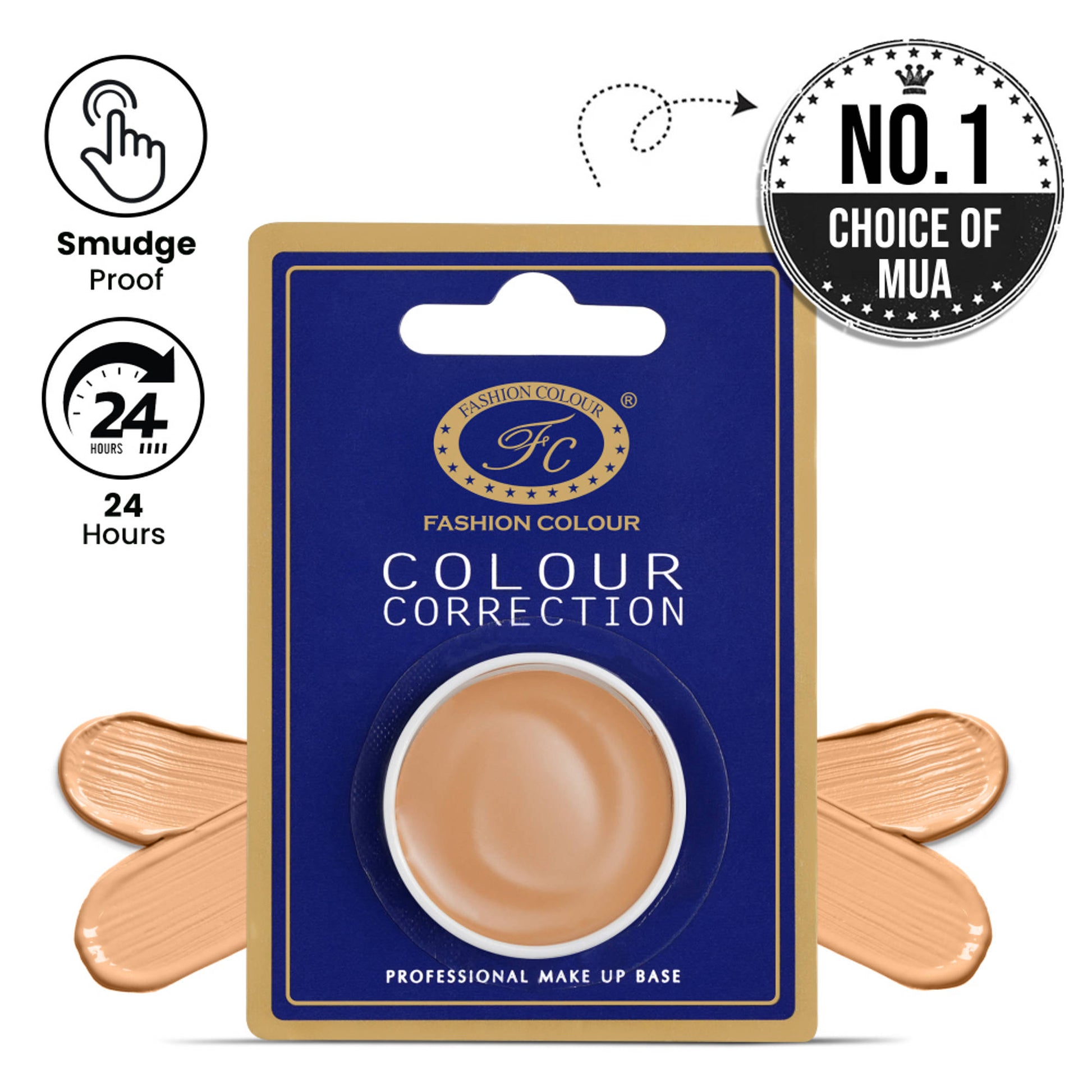 FASHION COLOUR Colour Correction Makeup Base Single Packing - Fs28