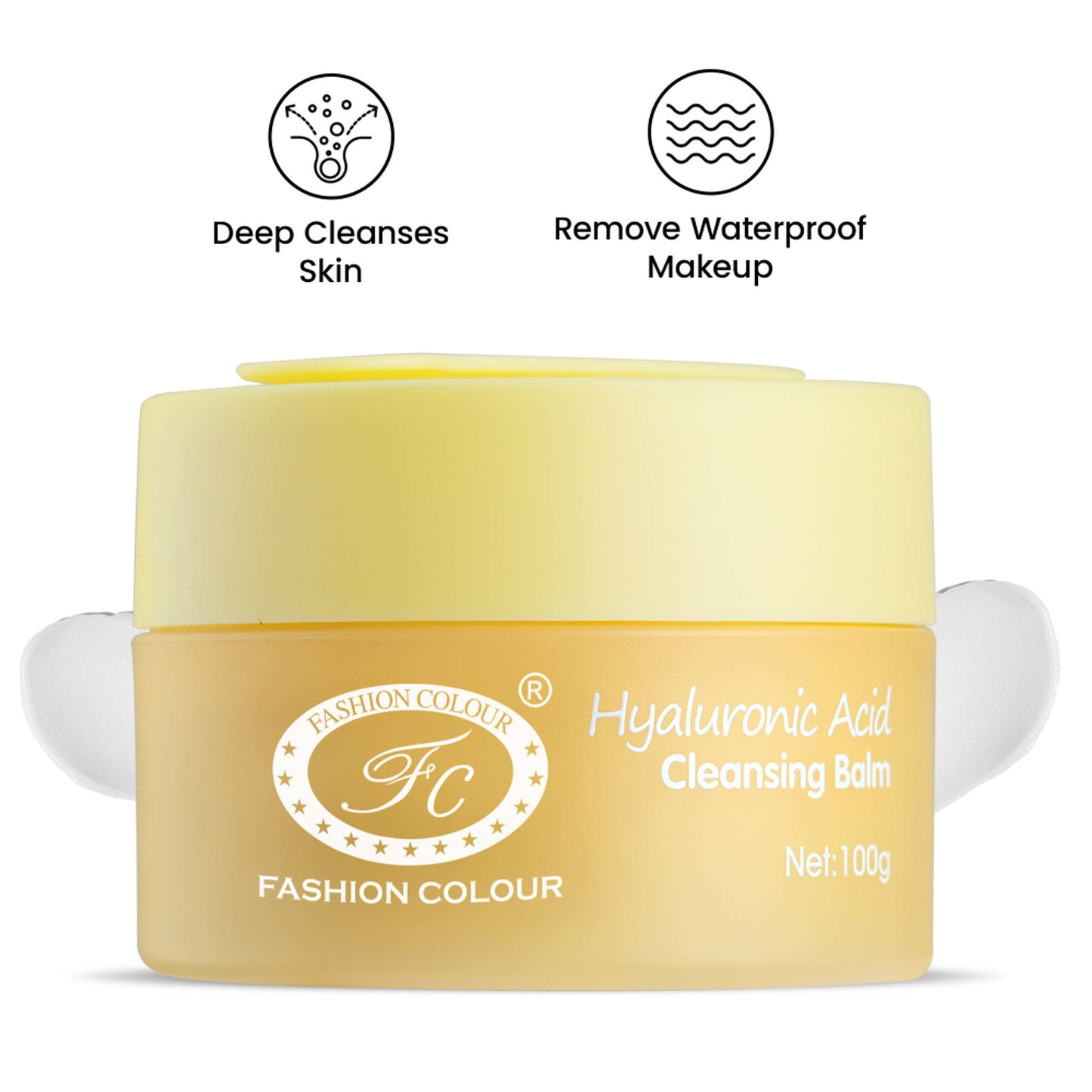 FASHION COLOUR Clean It Zero Gentle Makeup Remover Balm - Yellow