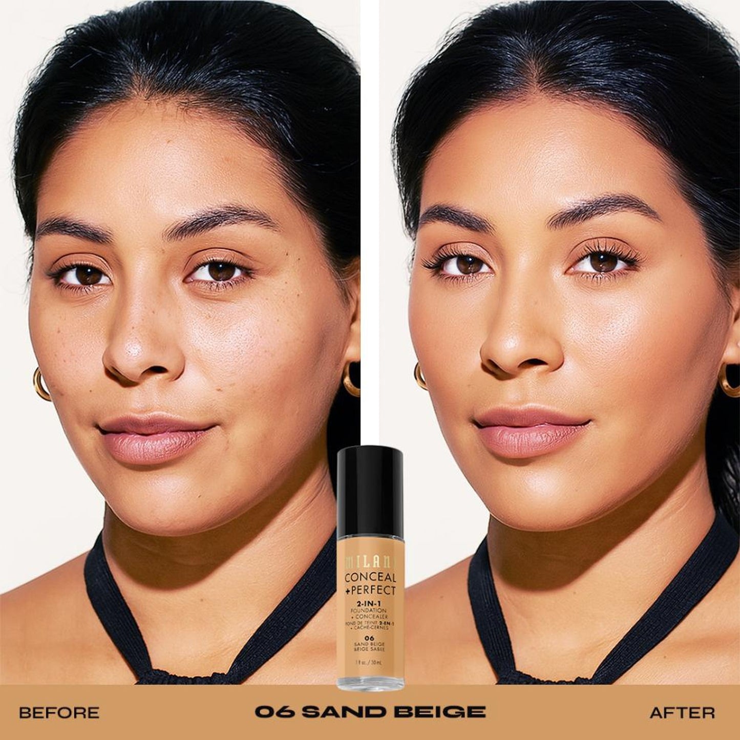 Milani Conceal + Perfect 2-in-1 Foundation + Concealer - 06 Sand Beige