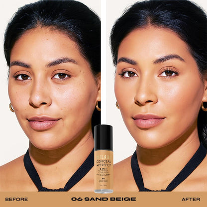 Milani Conceal + Perfect 2-in-1 Foundation + Concealer - 06 Sand Beige