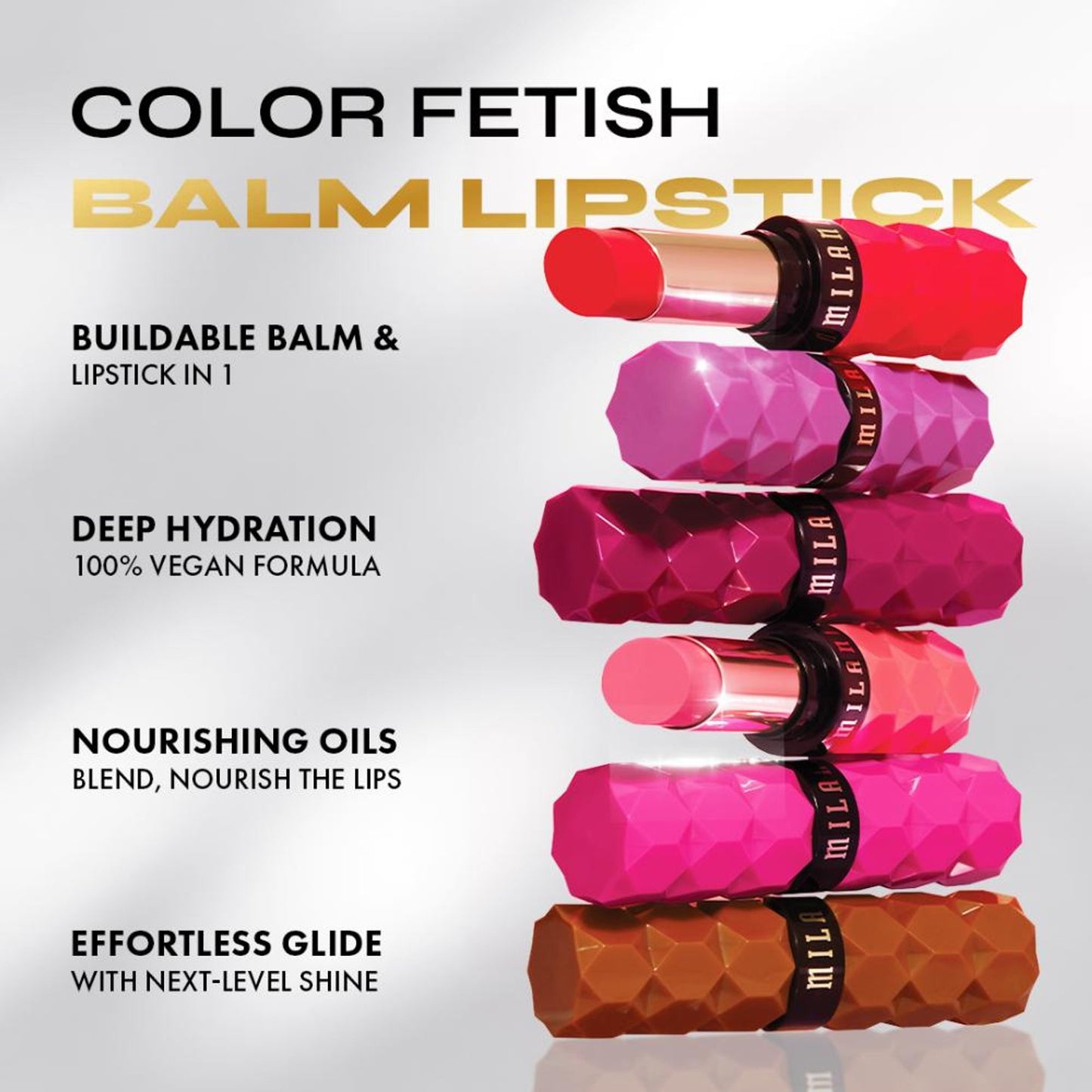 Milani Color Fetish Balm Lipstick - Nylon