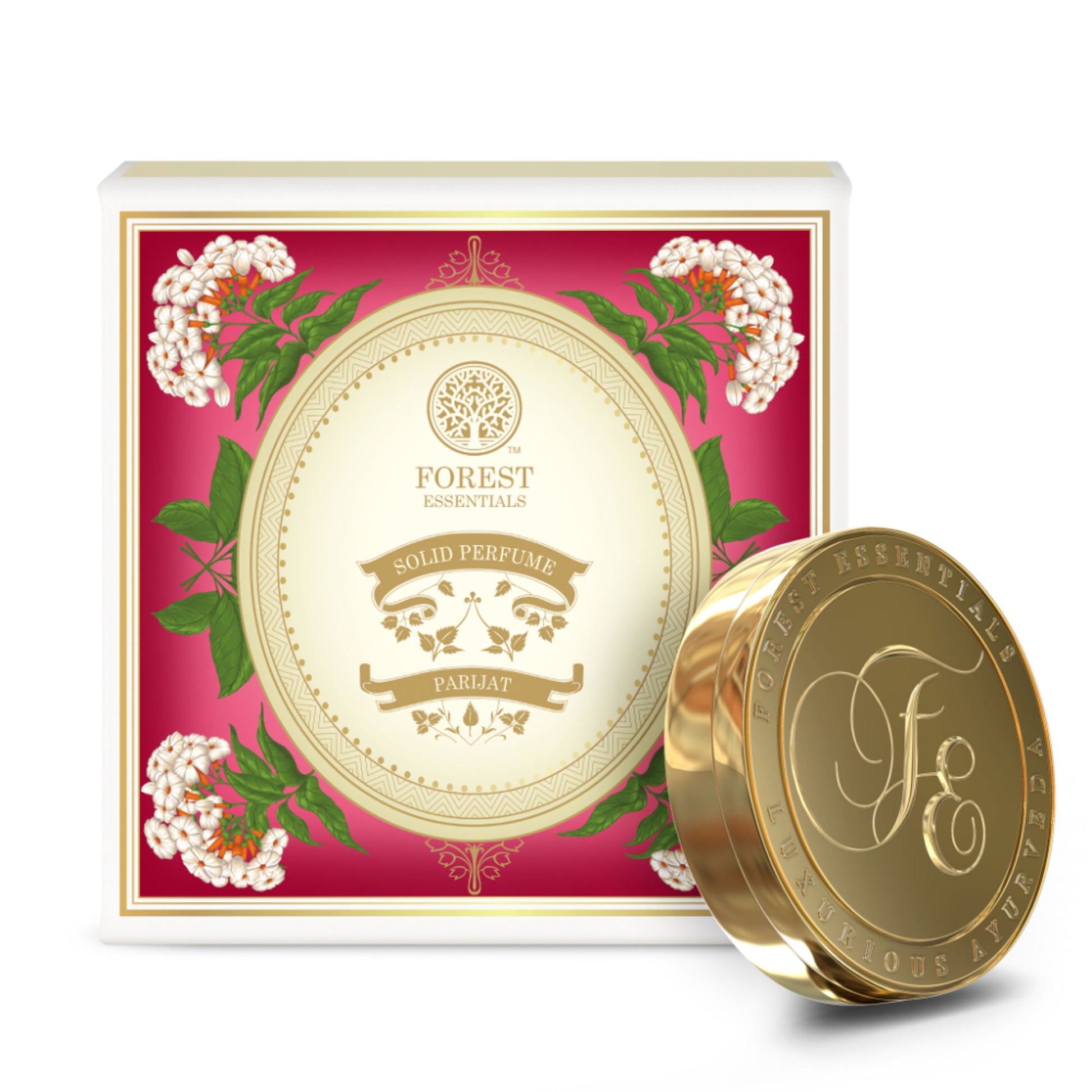 Forest Essentials Solid Perfume Parijat