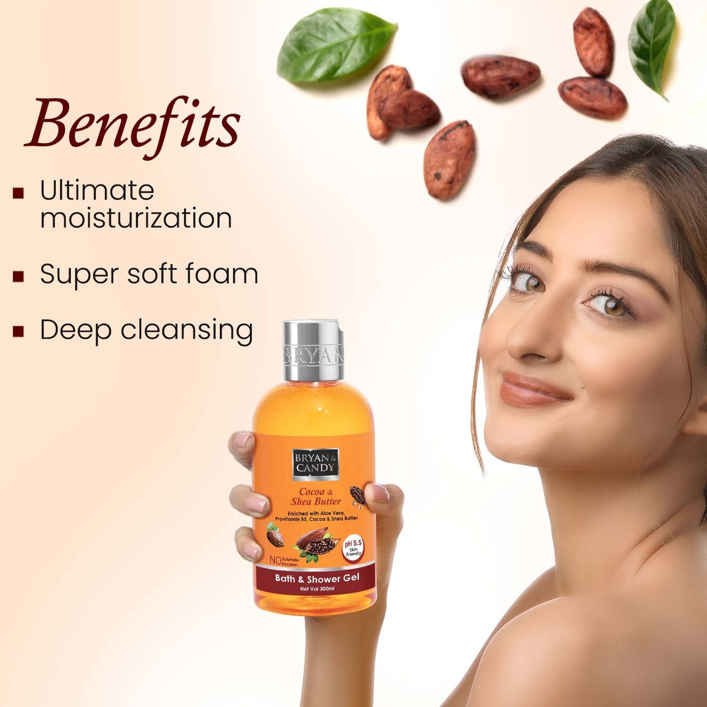 BRYAN & CANDY Cocoa & Shea Shower Gel