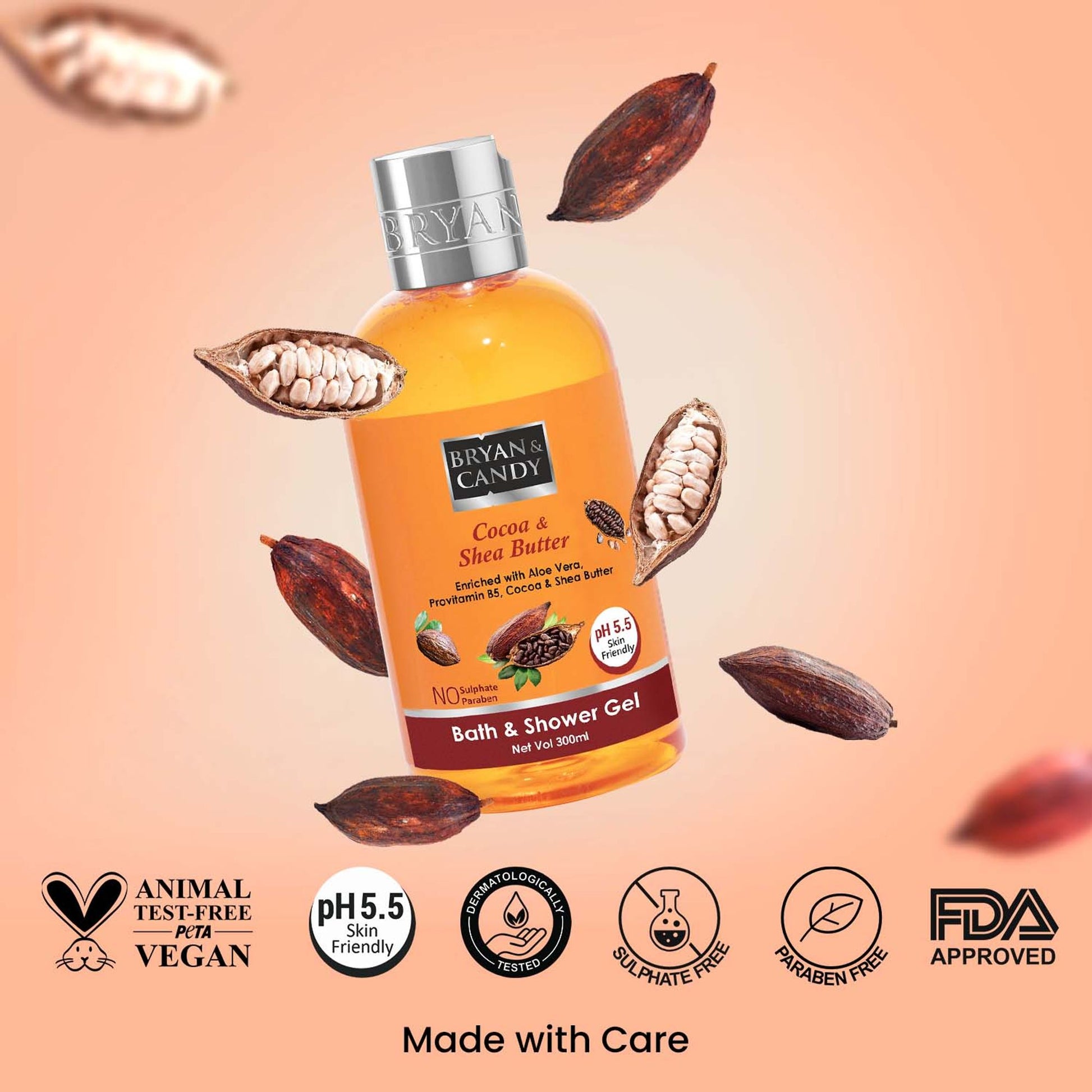 BRYAN & CANDY Cocoa & Shea Shower Gel