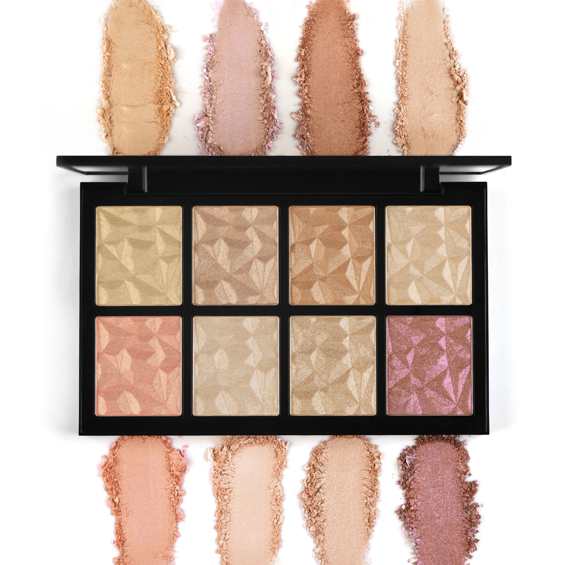 PAC Spotlight Highlighter Palette - Highly Pigmented Silky Smooth Texture, Radiant Glow in One Swipe