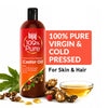 Bajaj 100% Virgin & Cold Pressed Pure Castor Hair and Skin Oil for Lusturous Shiny Hair & Moisturized Skin, Best Beauty Products