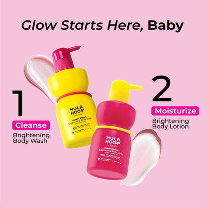FoxTale Hula Hoop Brightening Body Wash by Foxtale , Exfoliates & Reduces Tan
