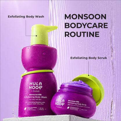 Foxtale Hula Hoop Moroccan Silk Exfoliating Body Scrub