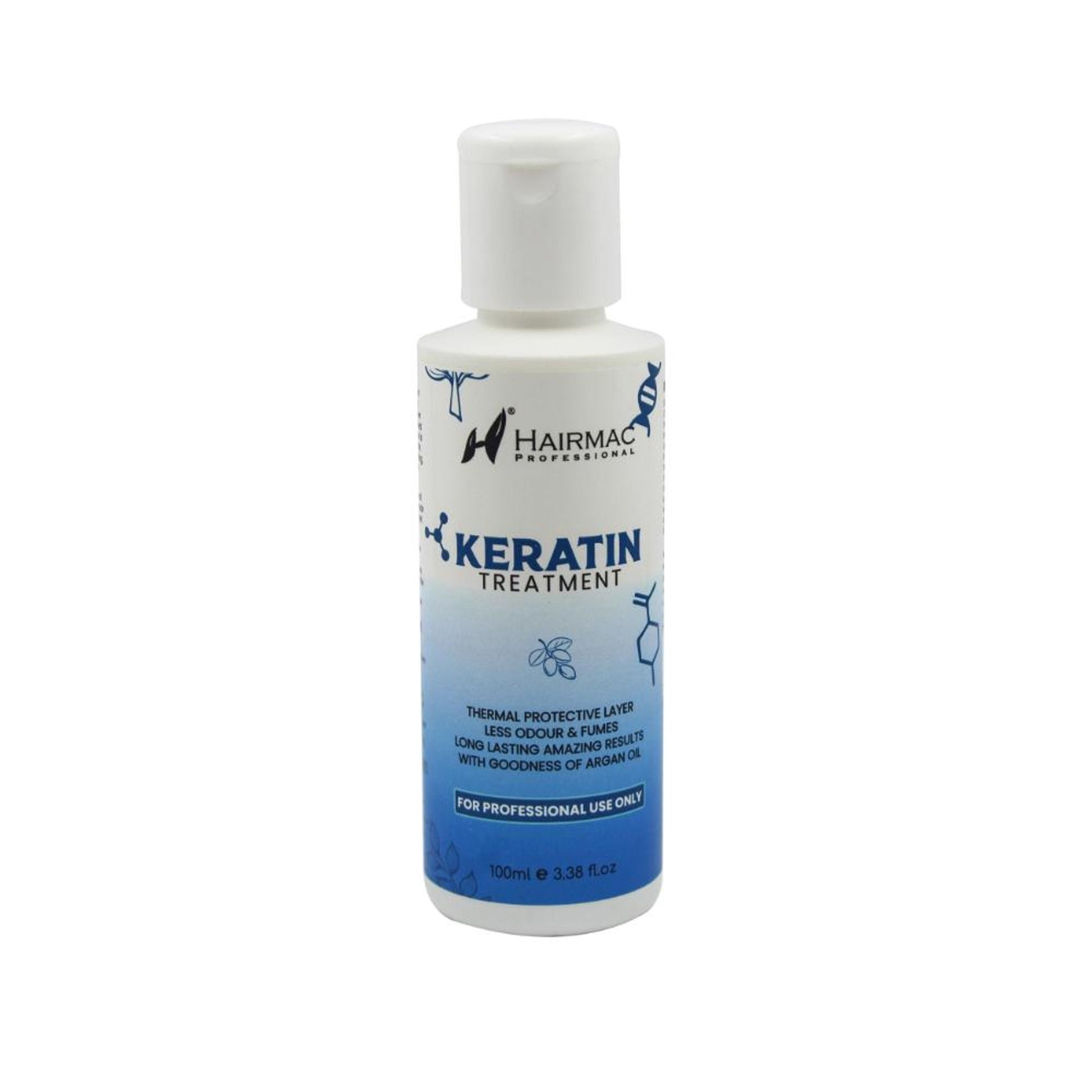 Hairmac Professional Advanced Keratin Treatment for all Hair types. 80% straight hair
