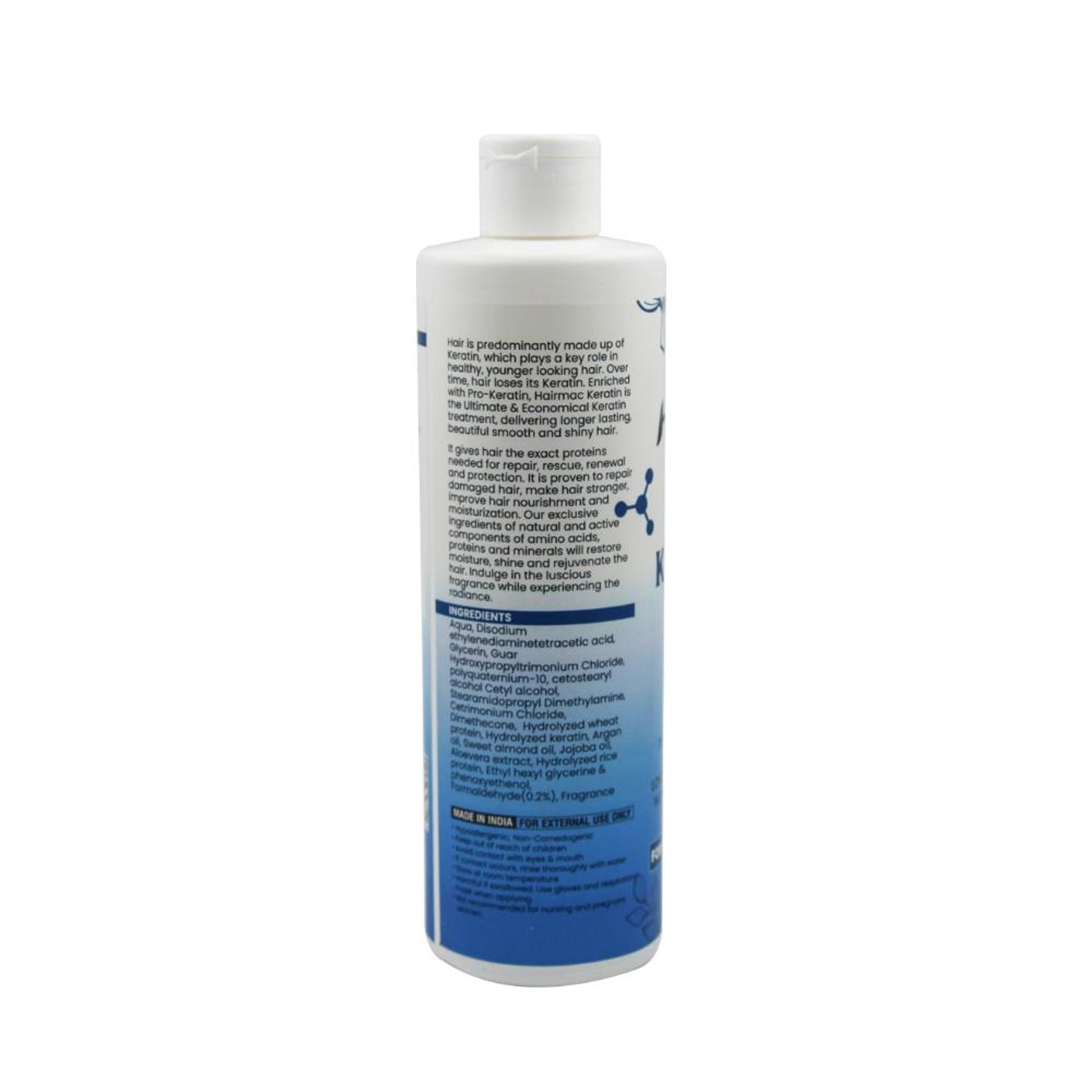 Hairmac Professional Advanced Keratin Treatment for all Hair types. 80% straight hair